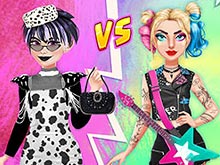Fashionista vs Rockstar Fashion Battle