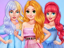 Fashionista Watercolor Fantasy Dress