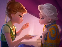 Frozen Anna and Elsa Puzzle
