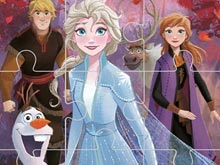 Frozen Comic Jigsaw