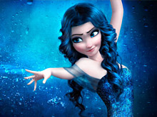 Frozen Elsa Brunette Puzzle