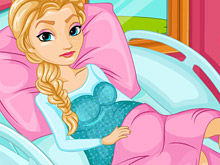 Frozen Elsa Gives Birth