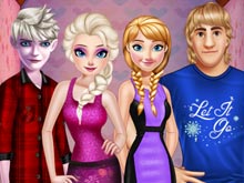 Frozen Family Go To College