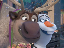 Frozen Olaf and Sven