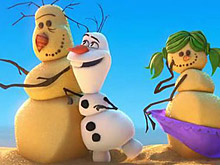 Frozen Olaf Summer Puzzle