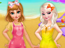 Frozen Sister Summer Vacation