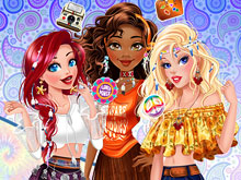 Girls Hippie Weekend