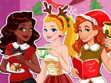 Girls Play Christmas Party