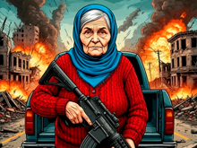 Grandma with machine-gun: Apocalypsis