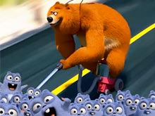 Grizzy and the Lemmings Chasing Lemmings