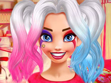 Harley Quinn Face Care and Make up