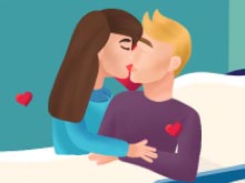 Hospital Kissing