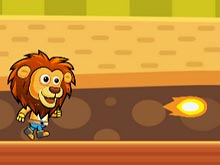 Jumping Lion