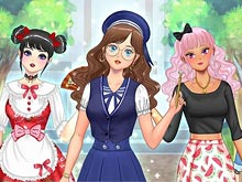 Kawaii High School Teacher Dress Up