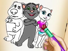 Kitty Coloring Book