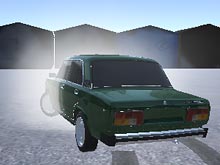 Lada Russian Car Drift