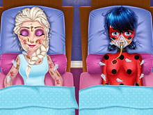 Ladybug And Elsa's First Aid
