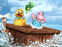 Lucky Duck Tub Toy Tumble