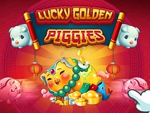 Lucky Golden Piggies