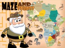 Maze And Tourist