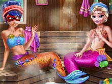 Mermaids BFFs Realife Sauna