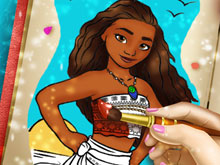 Moana Coloring Book