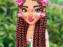 Moana Stylish Tropical Flowers