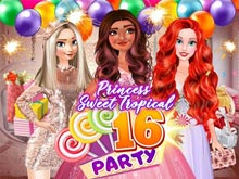 Moana Sweet Tropical Sixteen Party