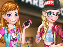 Modern Frozen Sisters