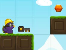 Moley the Purple Mole