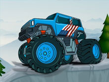 Monster Truck Mountain Climb