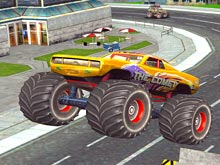 Monster Truck Stunt Free Jeep Racing