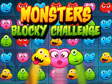 Monsters Blocky Challenge