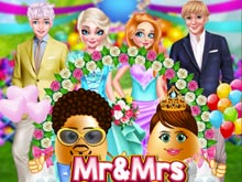 Mr and Mrs Easter Egg Wedding