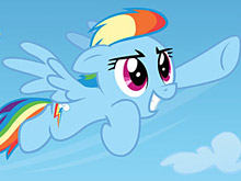 My Little Pony Rainbow Dash Flies Puzzle