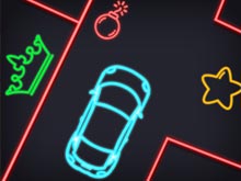 Neon car Puzzle
