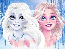 New Makeup Snow Queen Eliza