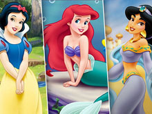 On whom from Princesses of Disney your friend is similar?