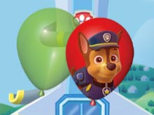 Paw Patrol Balloon Pop