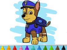 Paw Patrol Colour In