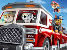 PAW Patrol Ultimate Rescue Marshall's Fire Pup Team