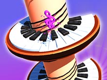 Piano Helix Jump