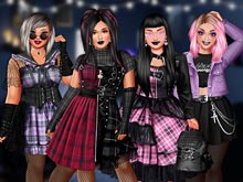 Plus Sized Goth Models