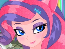 Pony Girl Unique Makeup