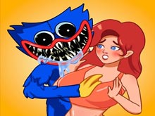 Poppy huggy wuggy - Naughty Puzzle