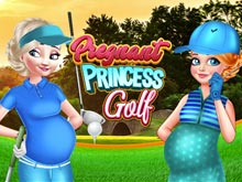Pregnant Princess Golf