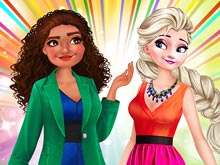 Princess Anti Fashion Color Blocks