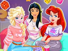 Princess Board Game Night