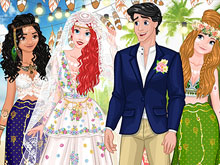 Princess Coachella Inspired Wedding