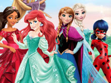 Princess Coloring Book 2017